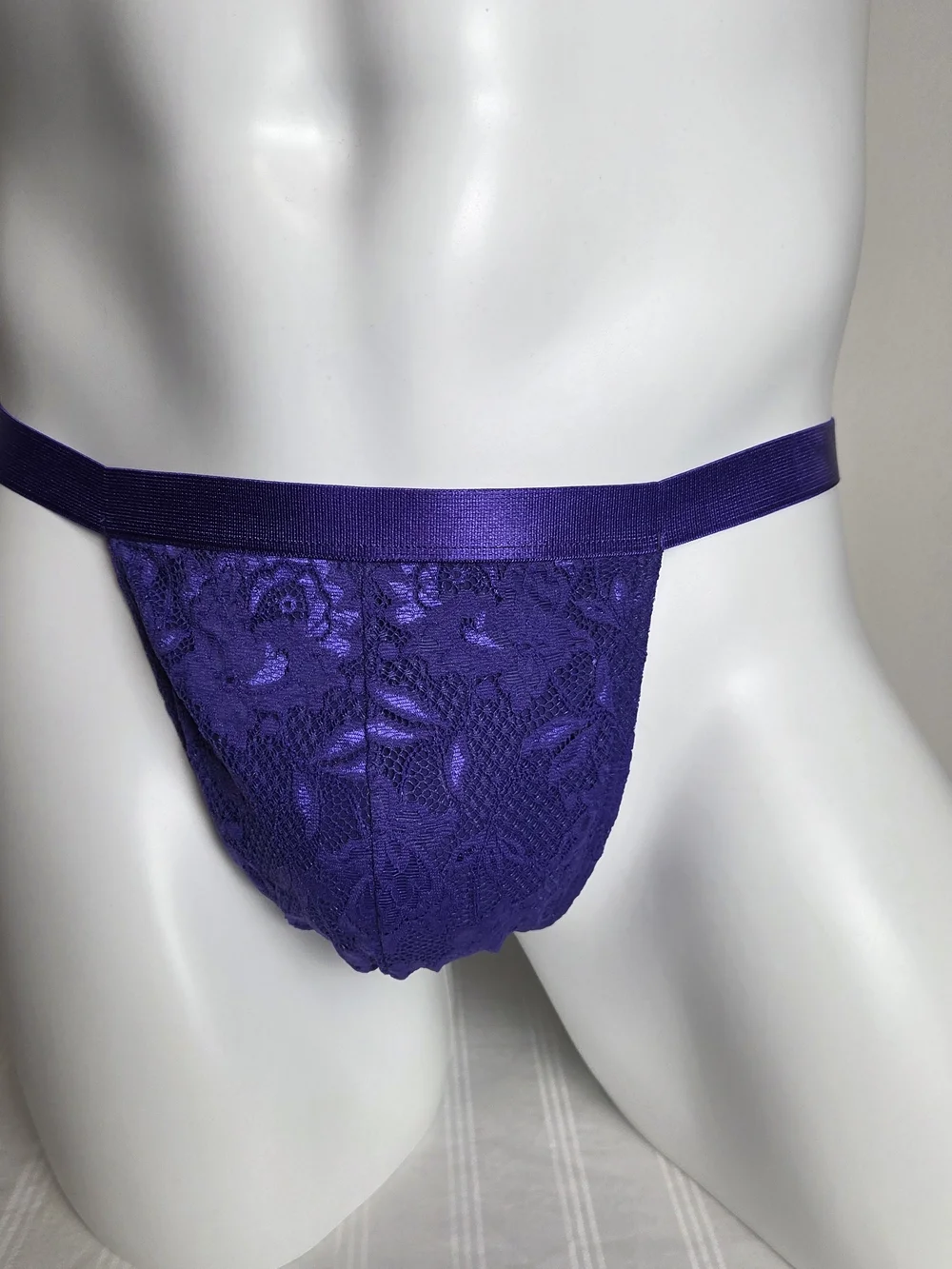Cosabella Men's Italian Thong Briefs in Violett